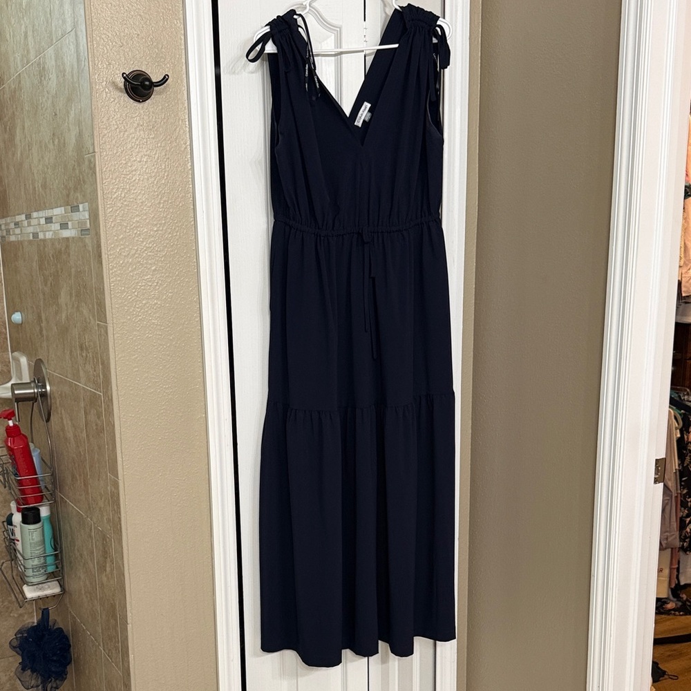 Calvin Klein Dark Blue Maxi Dress
